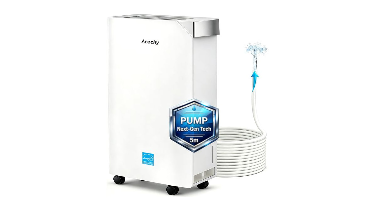 AEOCKY Dehumidifier with Pump Up to 16.5ft Energy Star Most Efficient 2024