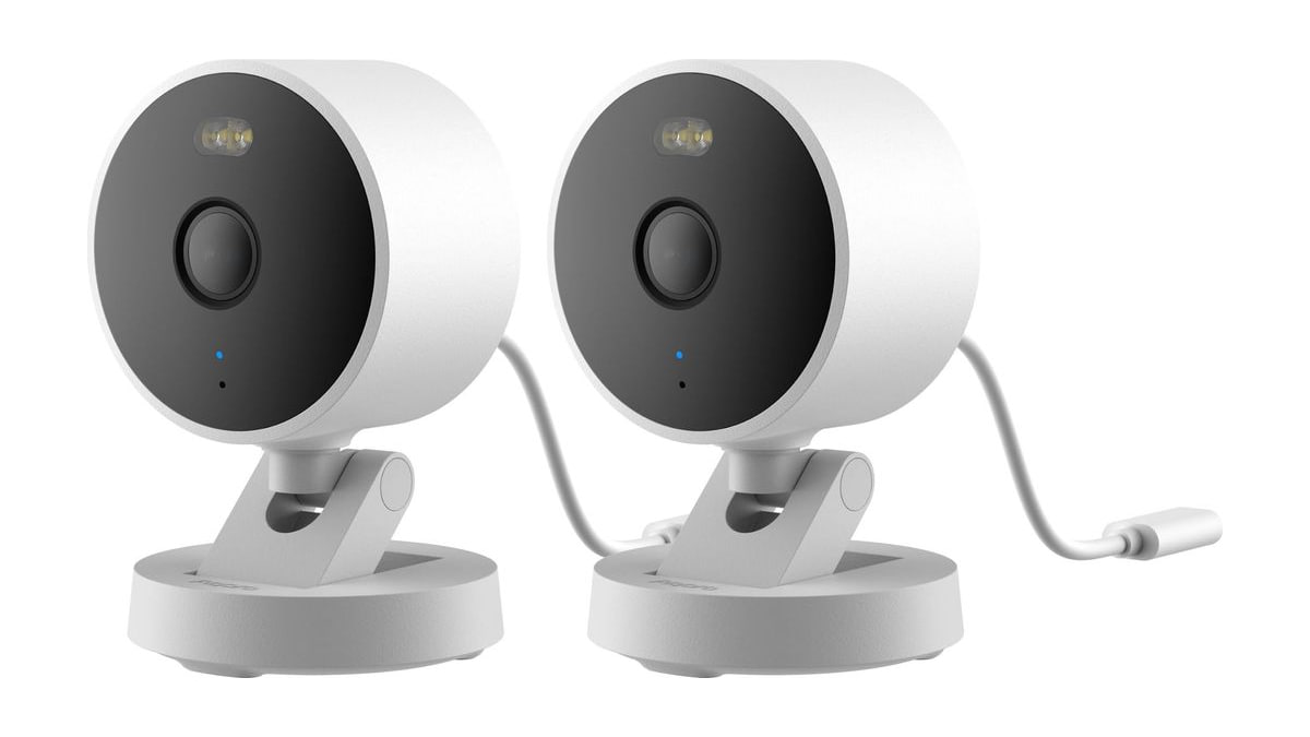 Aqara 2K Indoor/Outdoor Security Camera G100 2 Pack, HomeKit Secure Video