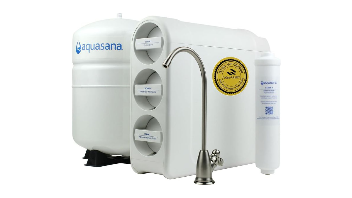 Aquasana SmartFlow Reverse Osmosis System | 90 Contaminants | AQ-SFRO2-BN