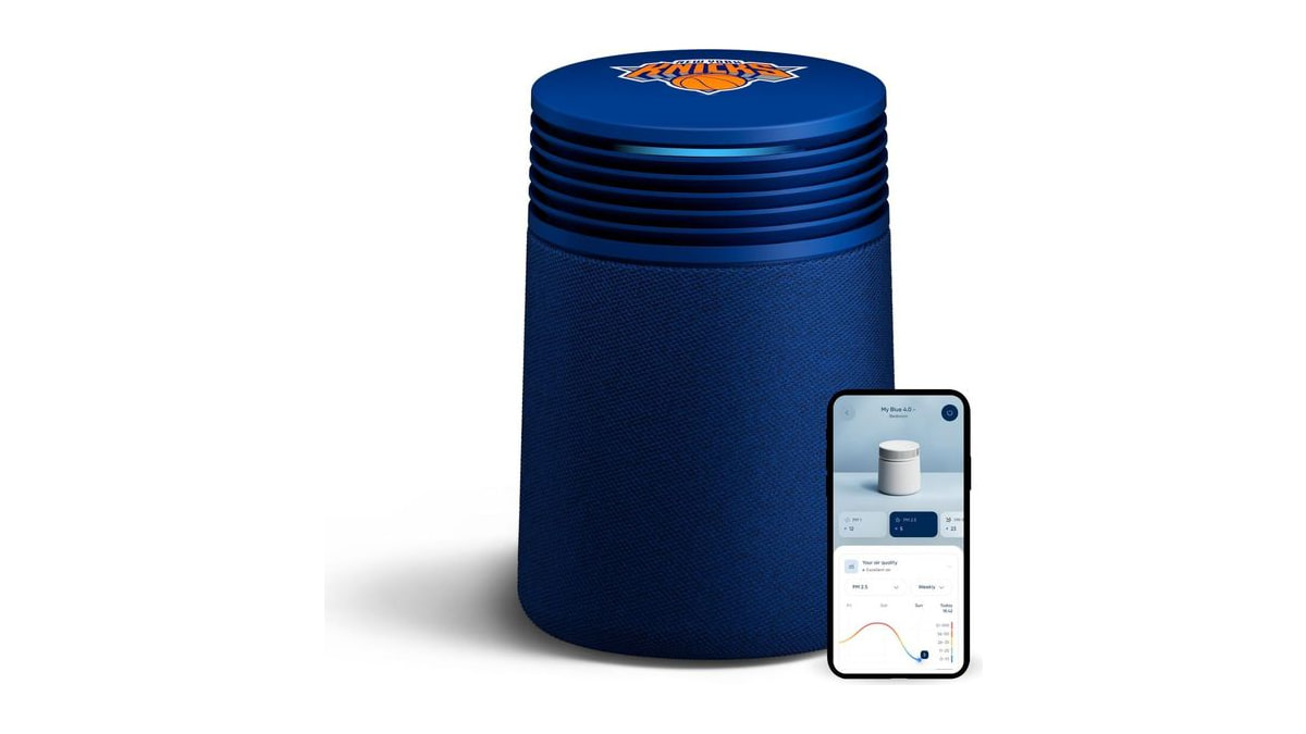 BLUEAIR x NY Knicks Air Purifiers for Home up to 1,190 Ft², Signature SP1i