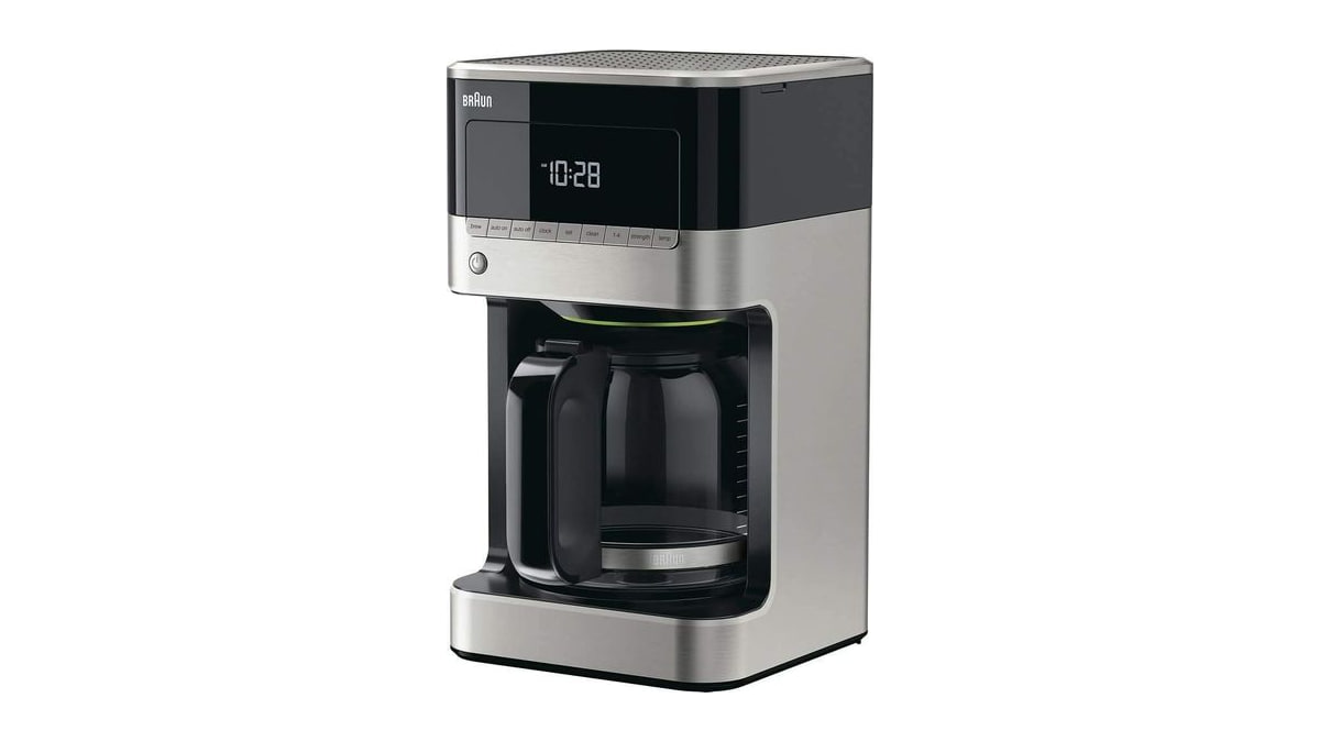 Braun BrewSense 12-Cup Drip Coffee Maker w/ 24 Hour Timer, 2 Brew Styles
