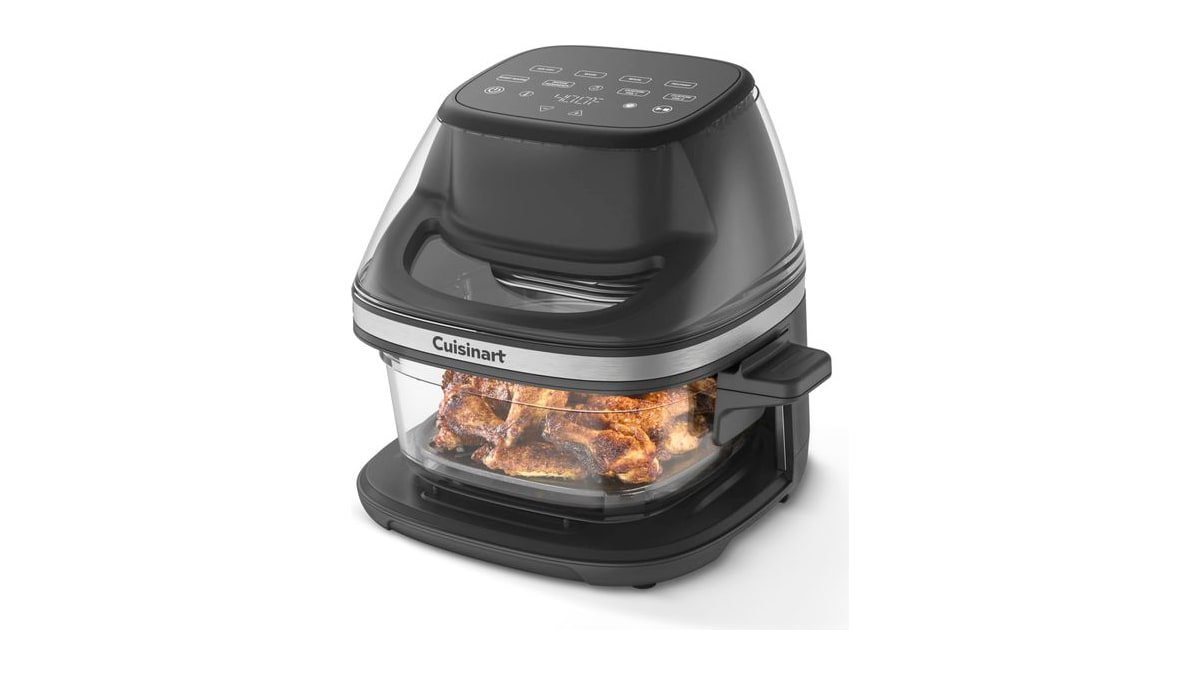 Cuisinart Air Fryer, Glass Basket & ClearView Window, 5 Functions, 4 Qt