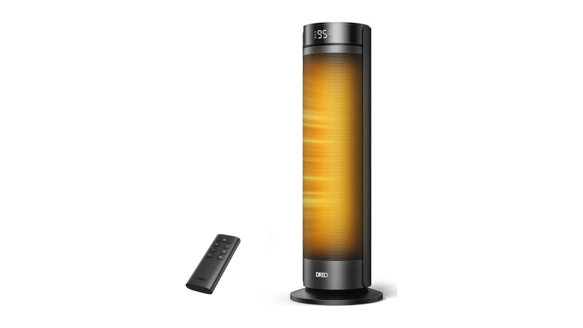 DREO Space Heater for Indoor Use, Quiet Heaters for Large Room