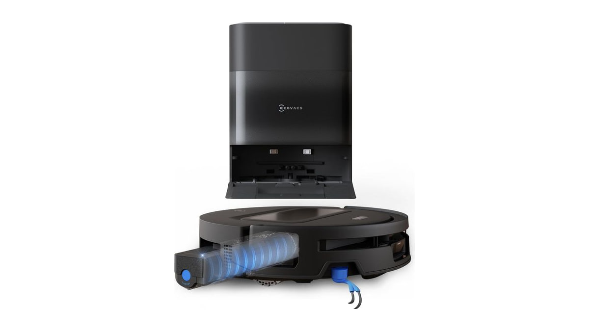 ECOVACS DEEBOT T90 MAX Plus Robot Vacuum with OZMO Roller 3.0, 40000Pa