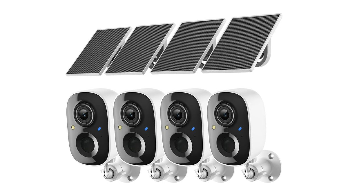 Fazoxo 2K FHD Security Camera Wireless Outdoor,Cameras for Home Security