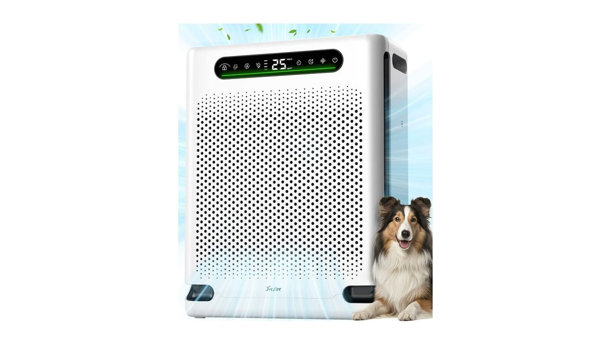 FreAire Air Purifiers for Home Large Room Up to 2600 Ft², HAP605, White