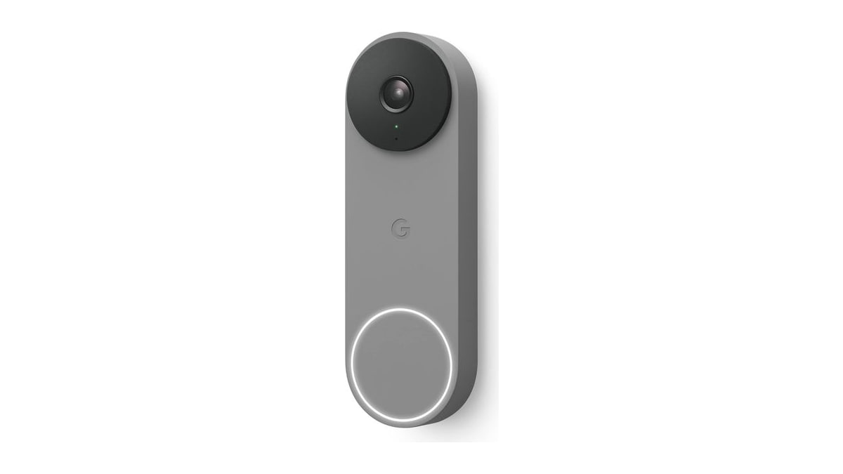 Google Nest Doorbell - (Wired, 2nd Gen) - Wired Video Doorbell Camera - Doorbell Security Camera - Ash