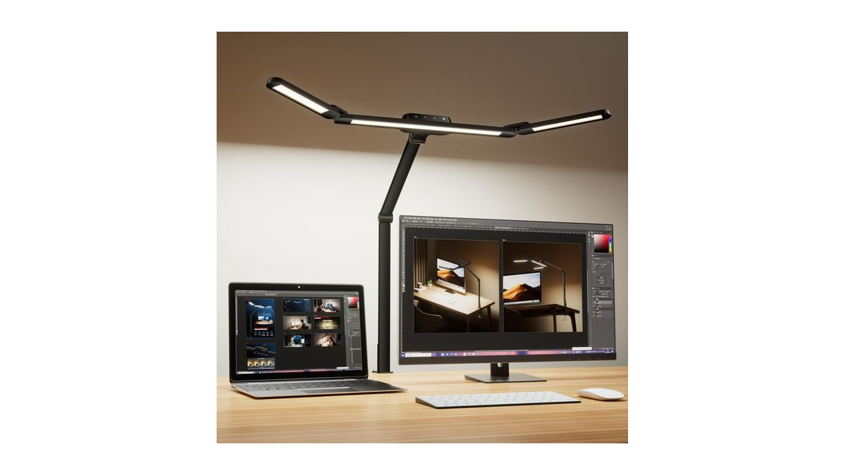 Honeywell HJ3B Sunturalux LED Clamp Desk Lamp for Computer Architect