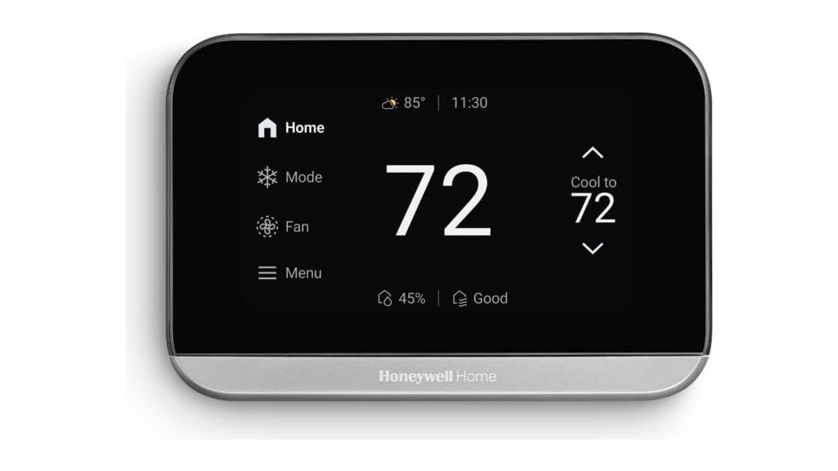 Honeywell Home X7S Smart Wi-Fi Programmable Thermostat, Black