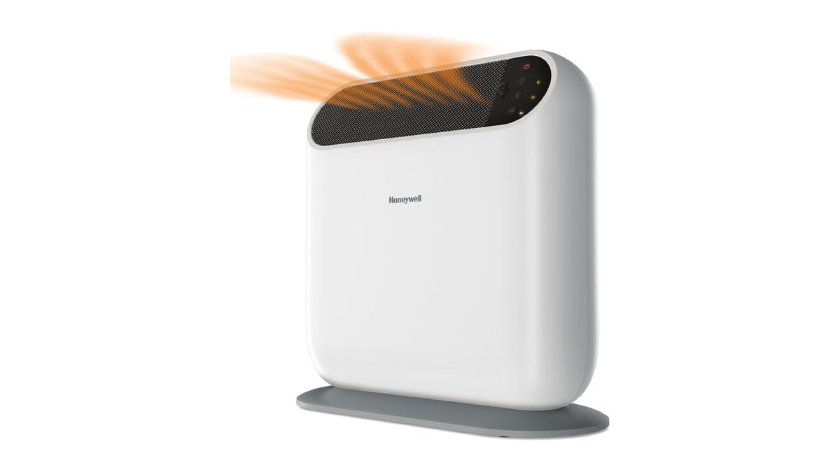 Honeywell ThermaWave 6 Ceramic Technology Space Heater, White