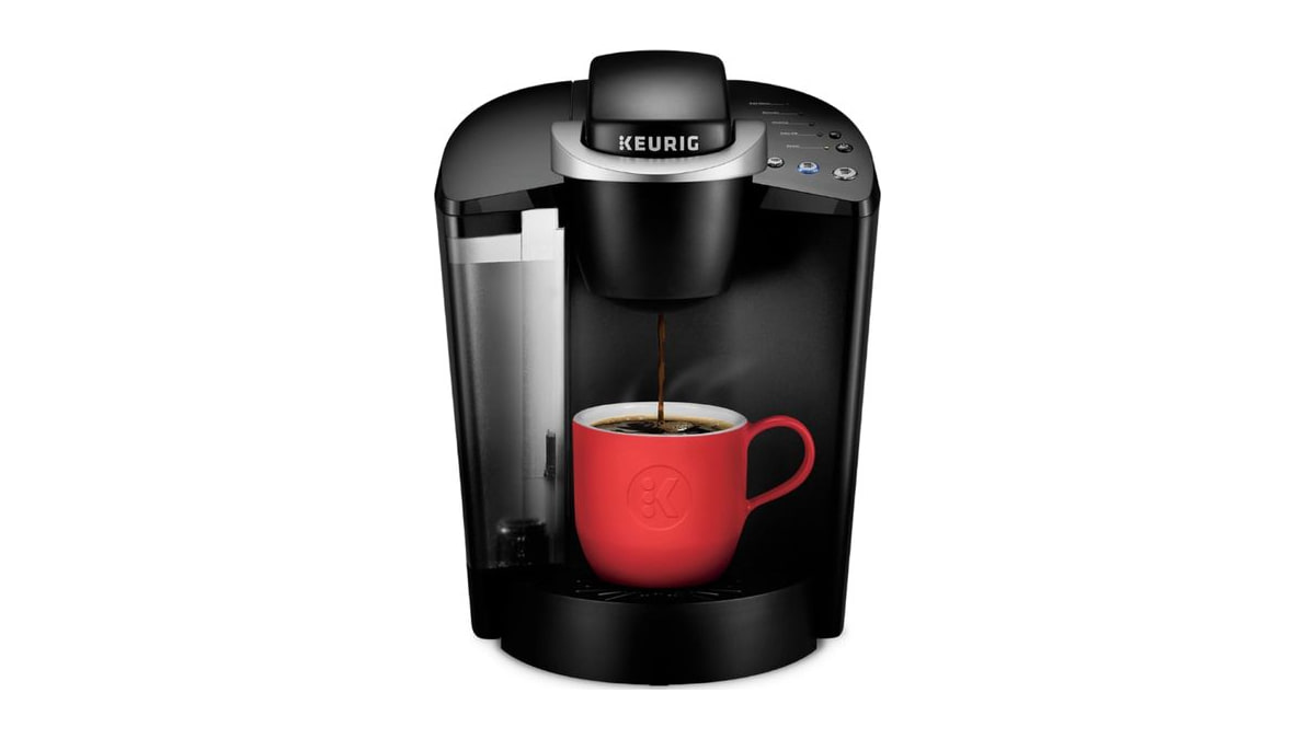 Keurig K-Classic Single Serve K-Cup Pod Coffee Maker, with 3 Brew Sizes, 48oz Removable Reservoir, Black