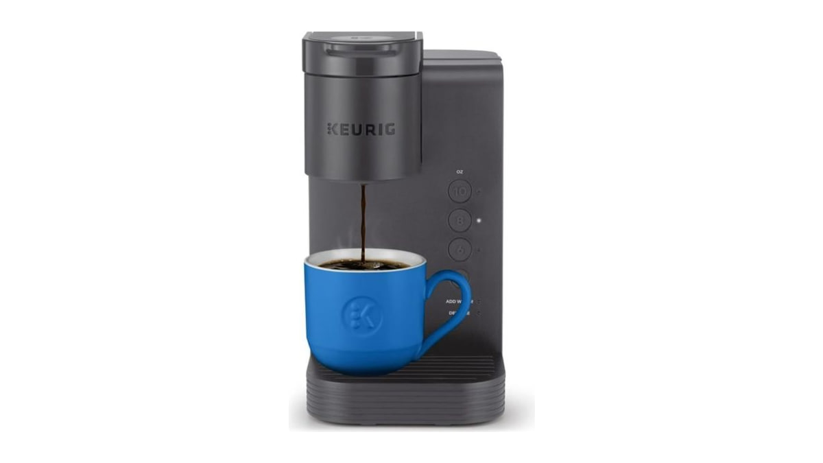 Keurig K-Express Essentials Matte Gray Single-Serve K-Cup Pod Coffee Maker