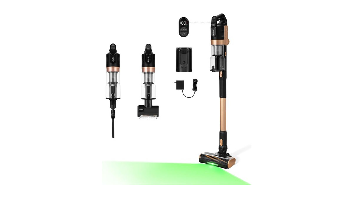 Levoit VortexIQ Pro Cordless Vacuum, Powerful Suction, 60-Min, Upgrade