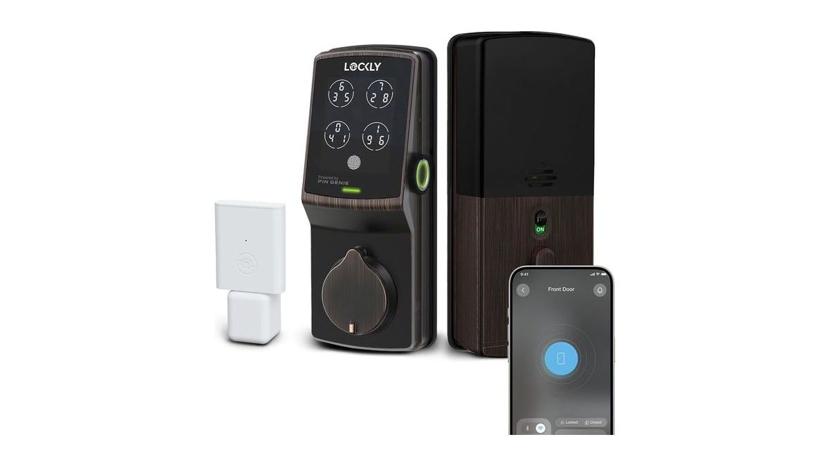 Lockly Secure Pro Smart Deadbolt Lock with WiFi Hub