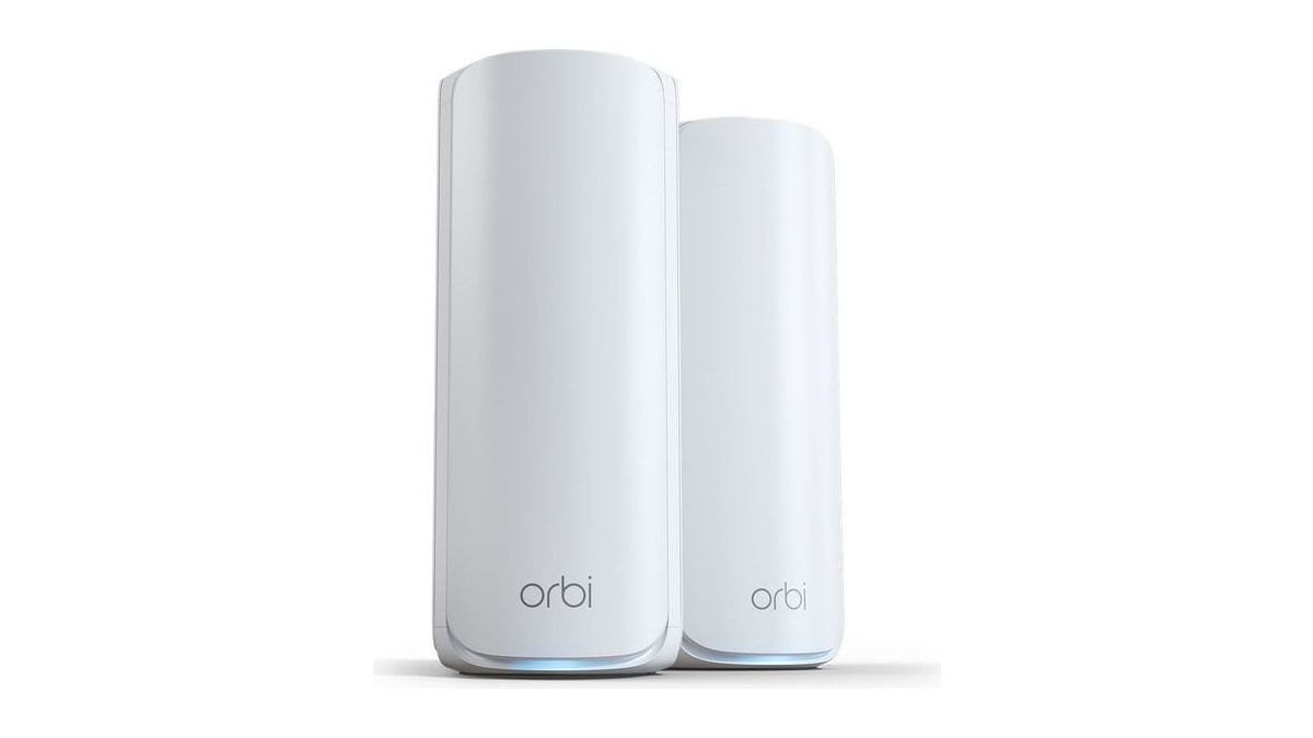 NETGEAR Orbi 770 Series WiFi 7 Mesh System, Up to 5,500 sq ft., 2 Pack