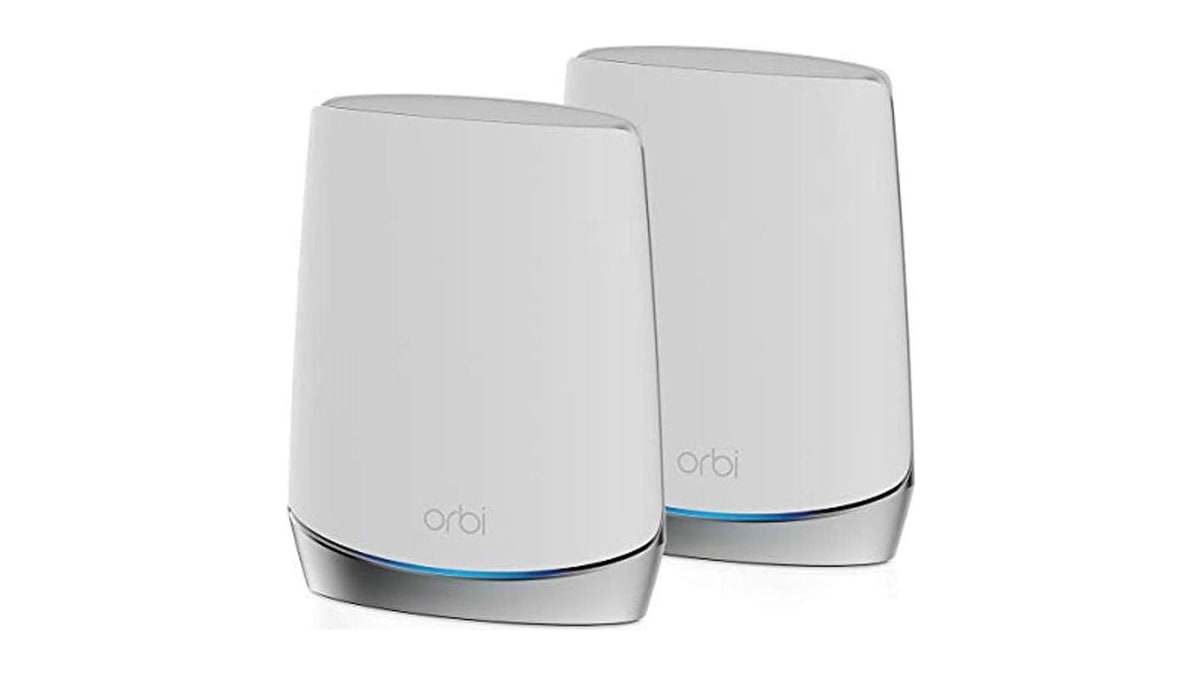 NETGEAR Orbi Whole Home Tri-Band Mesh WiFi 6 System (RBK752) - Router with 1 Satellite Extender | Coverage up to 5,000 sq. ft., 40 Devices | AX4200 (U