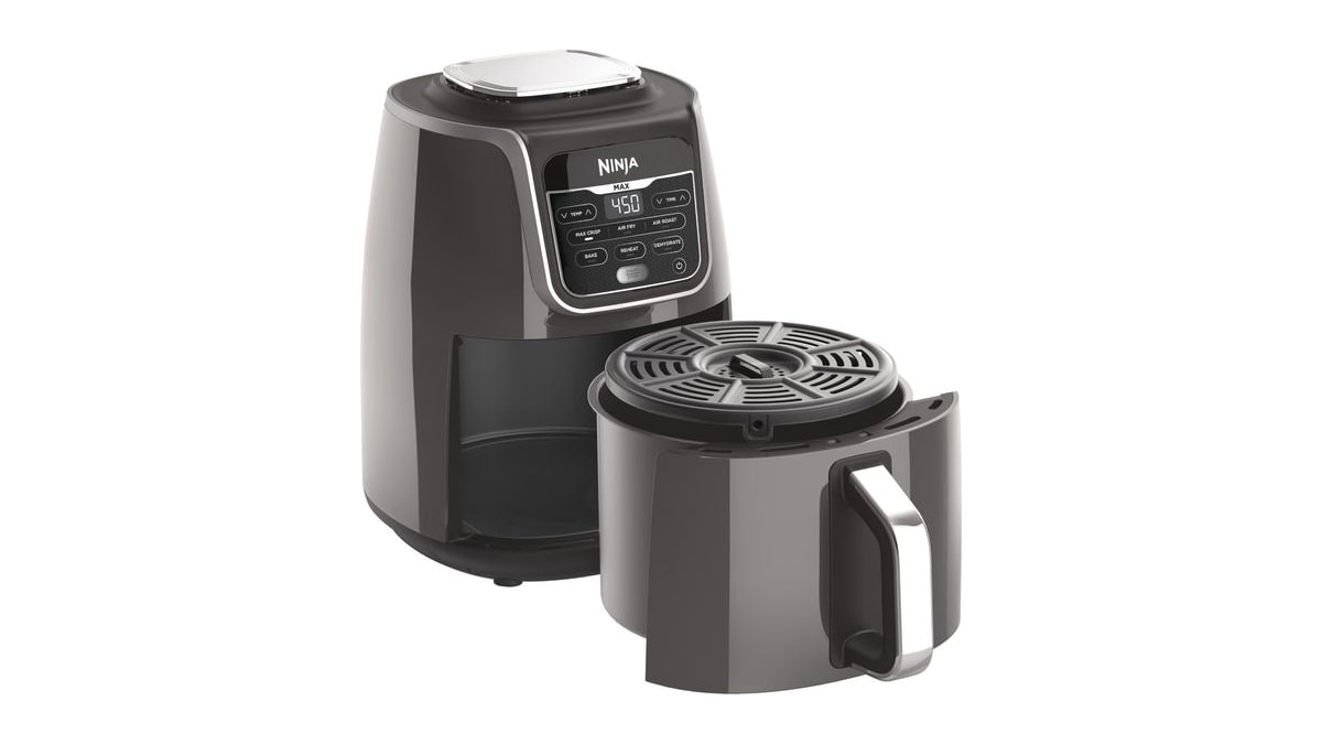 Ninja Air Fryer Max XL, 5.5 Qt, 7-in-1, Grey, AF161