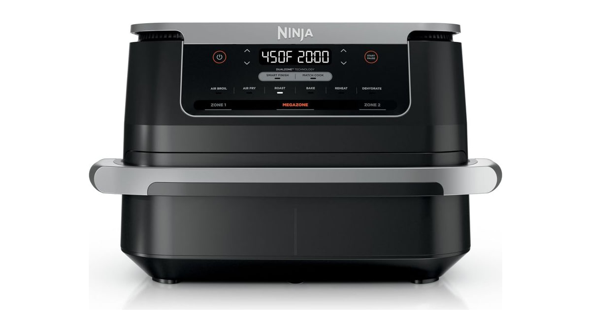 Ninja Foodi Air Fryer, 7 Qt MegaZone, 6-in-1, Black, DZ071