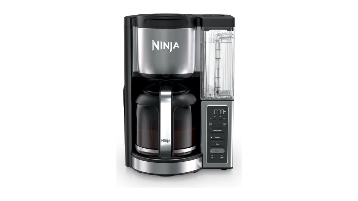 Ninja Fresh Brew Coffee Maker, 14 Cup Glass Carafe, Stainless, CE451AMZ