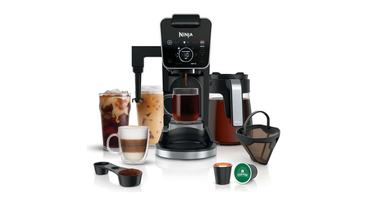 Ninja Specialty Drip Coffee Maker, DualBrew Pro, Black CFP307