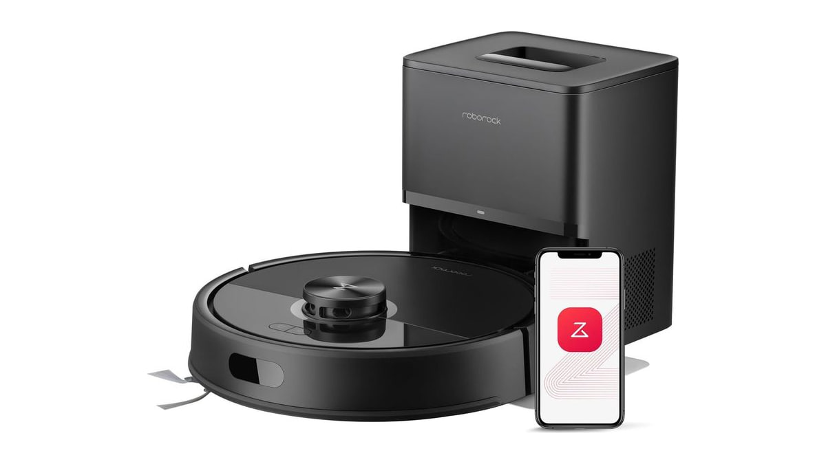 roborock Q7 M5+ Robot Vacuum and Mop, Up to 7-9 Weeks Self-Empty, 10000Pa
