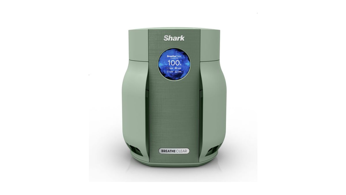 Shark BreatheClear Compact Pro Smart Air Purifier, HP062GN, Sage
