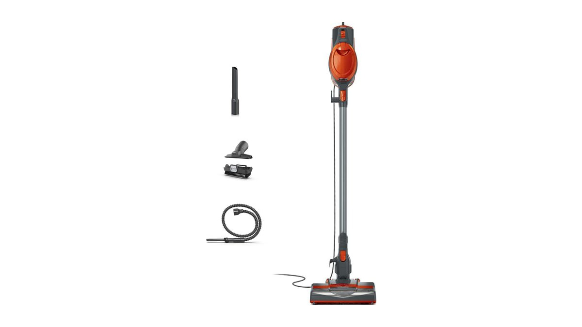 Shark HV302 Rocket Pet Corded Stick Vacuum, Lightweight with Swivel Steering for Carpets & Hard Floors, Converts to Hand Vacuum, Includes Crevice Tool