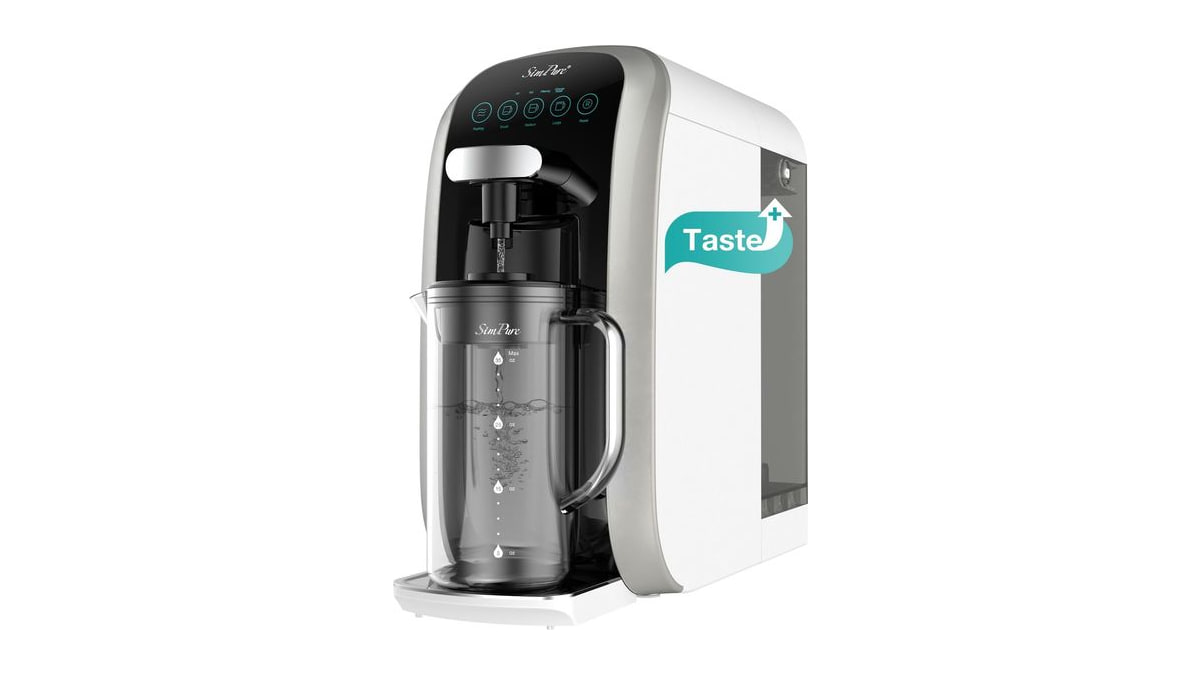 SimPure Y7T-C Countertop Reverse Osmosis Water Filter, 5 Stage RO