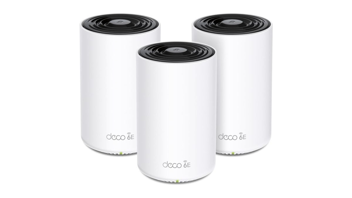 TP-Link Deco XE70 Pro AXE4900 Tri-Band WiFi 6E Mesh WiFi System, 3-Pack