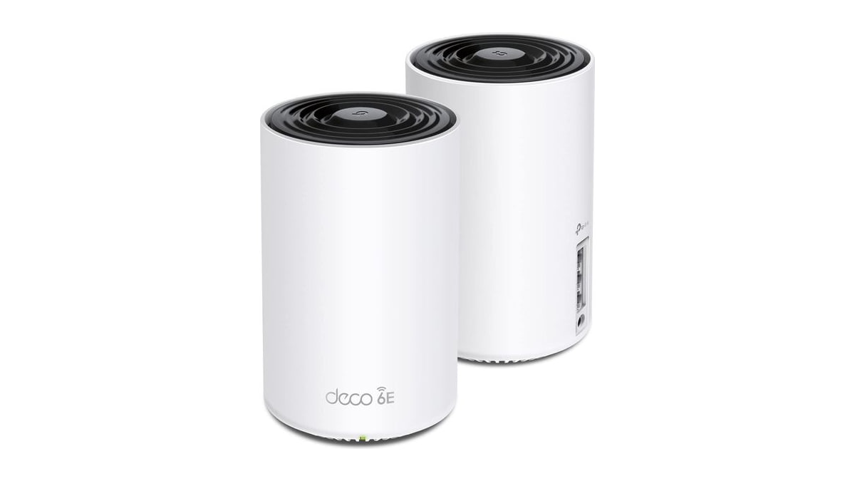 TP-Link Deco XE75 AXE5400 Tri-Band WiFi 6E Mesh System, 2-Pack