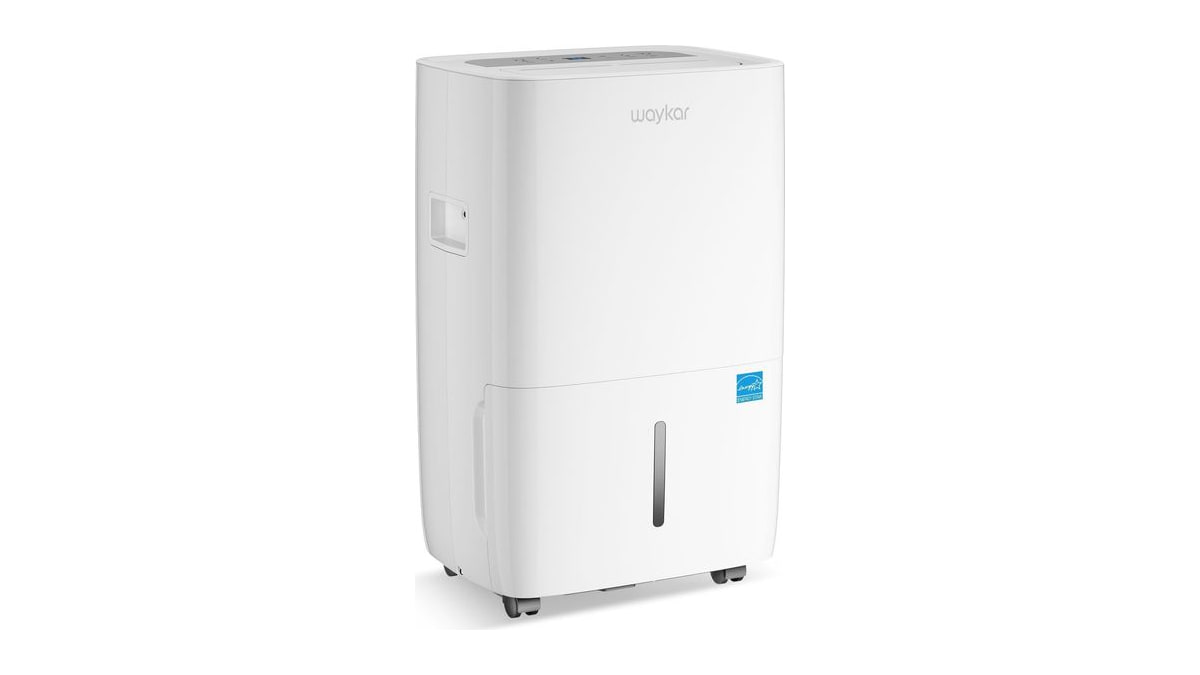 Waykar 120 Pints 6000 Sq. Ft 2025 Energy Star Dehumidifier for Basement